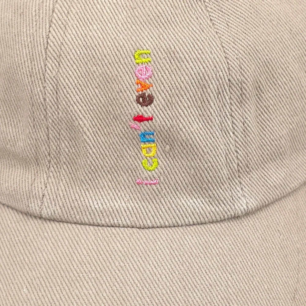 Urban Outfitters Hat Cap Strap Back Tan Women I Cant Even Embroidered Dad Style